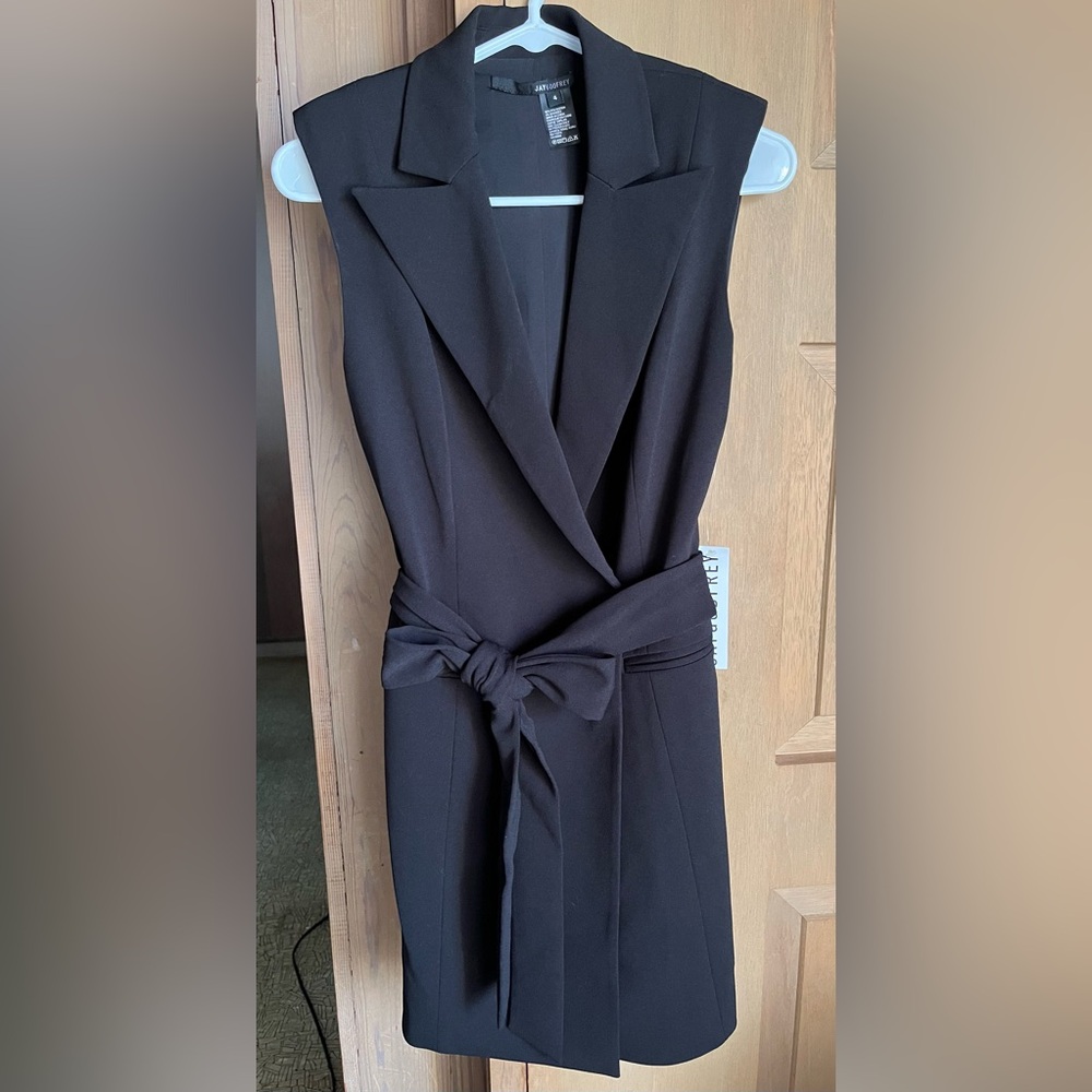 NWT JayGodfrey black Blazer dress